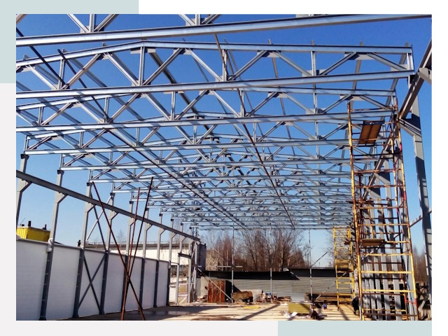 Строительство цехов в Екатеринбург от 615 руб. под ключ