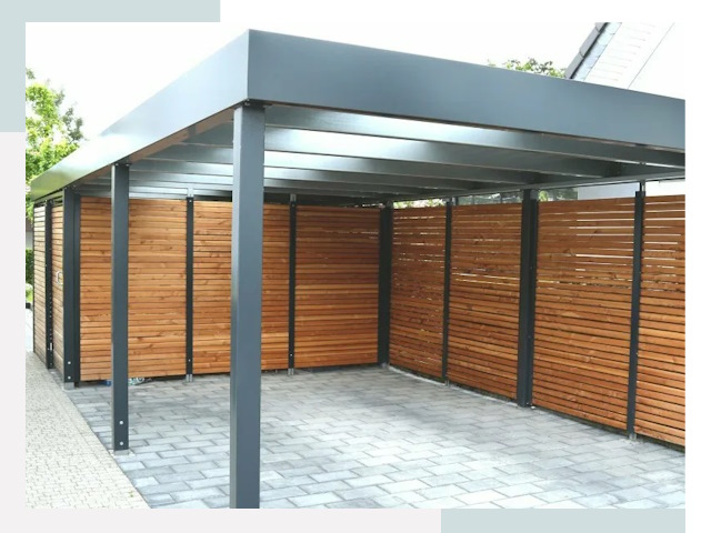 Навесы для парковки в Екатеринбурге