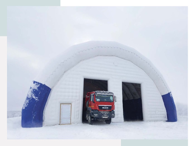 Мобильные ангары в Екатеринбурге