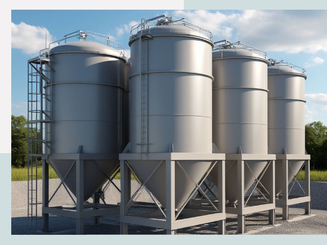 Металлические силосы от СтальСтрой-Ктр по цене 615 руб.