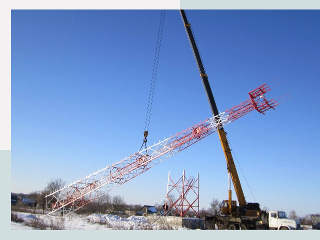 Строительство башен связи в Екатеринбурге от 615 руб.