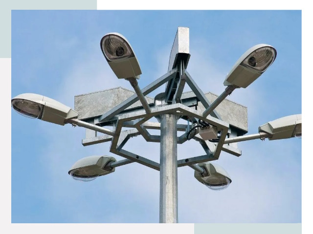 Монтаж осветительных мачт в Екатеринбурге