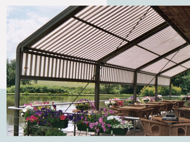 Элегантные навесы для кафе от 615 руб в Екатеринбург