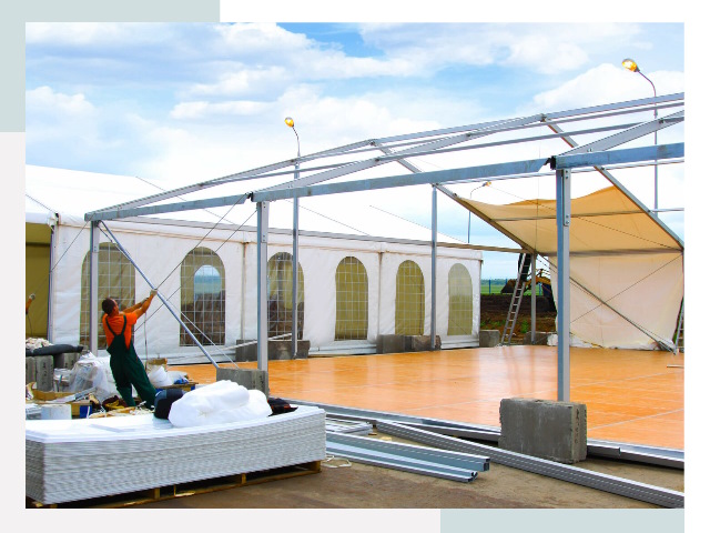 Быстро сборные шатры в Екатеринбурге