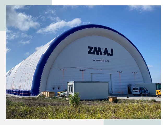 Брендирование ангаров в Екатеринбурге