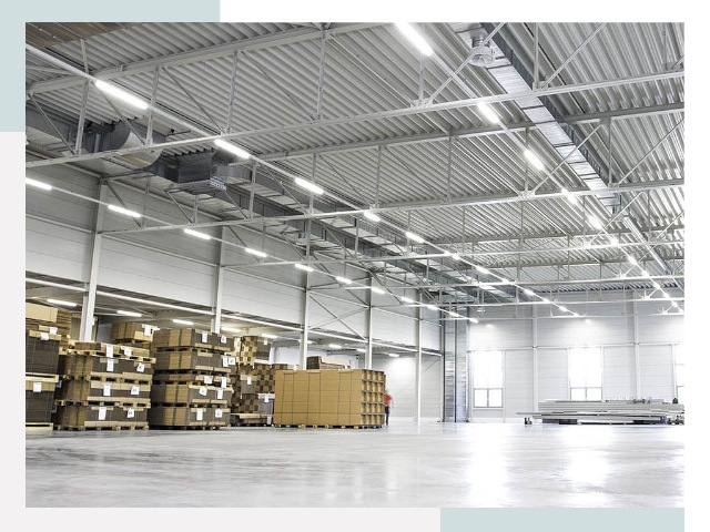 Освещение ангаров в Екатеринбурге