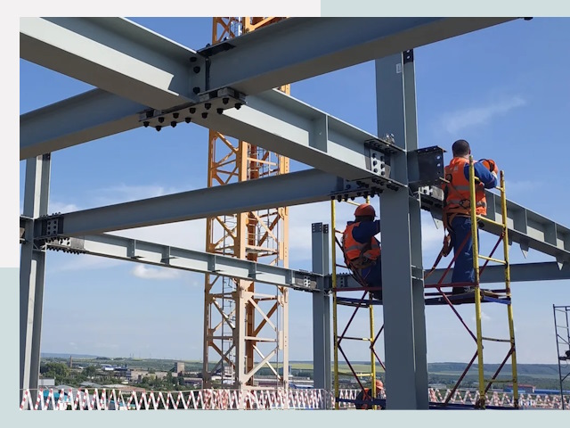 Монтаж металлоконструкций в Екатеринбурге